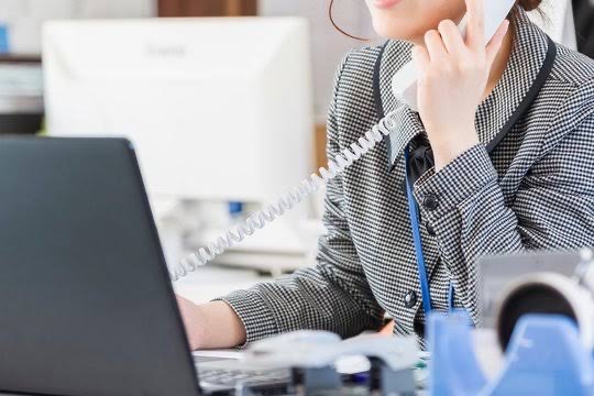 HP素材用　電話対応