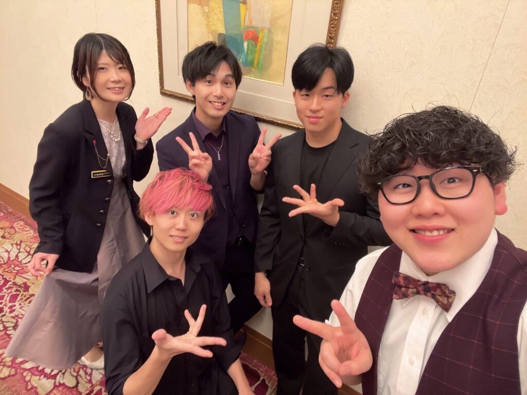 企業イベントにマジシャンを派遣した実績